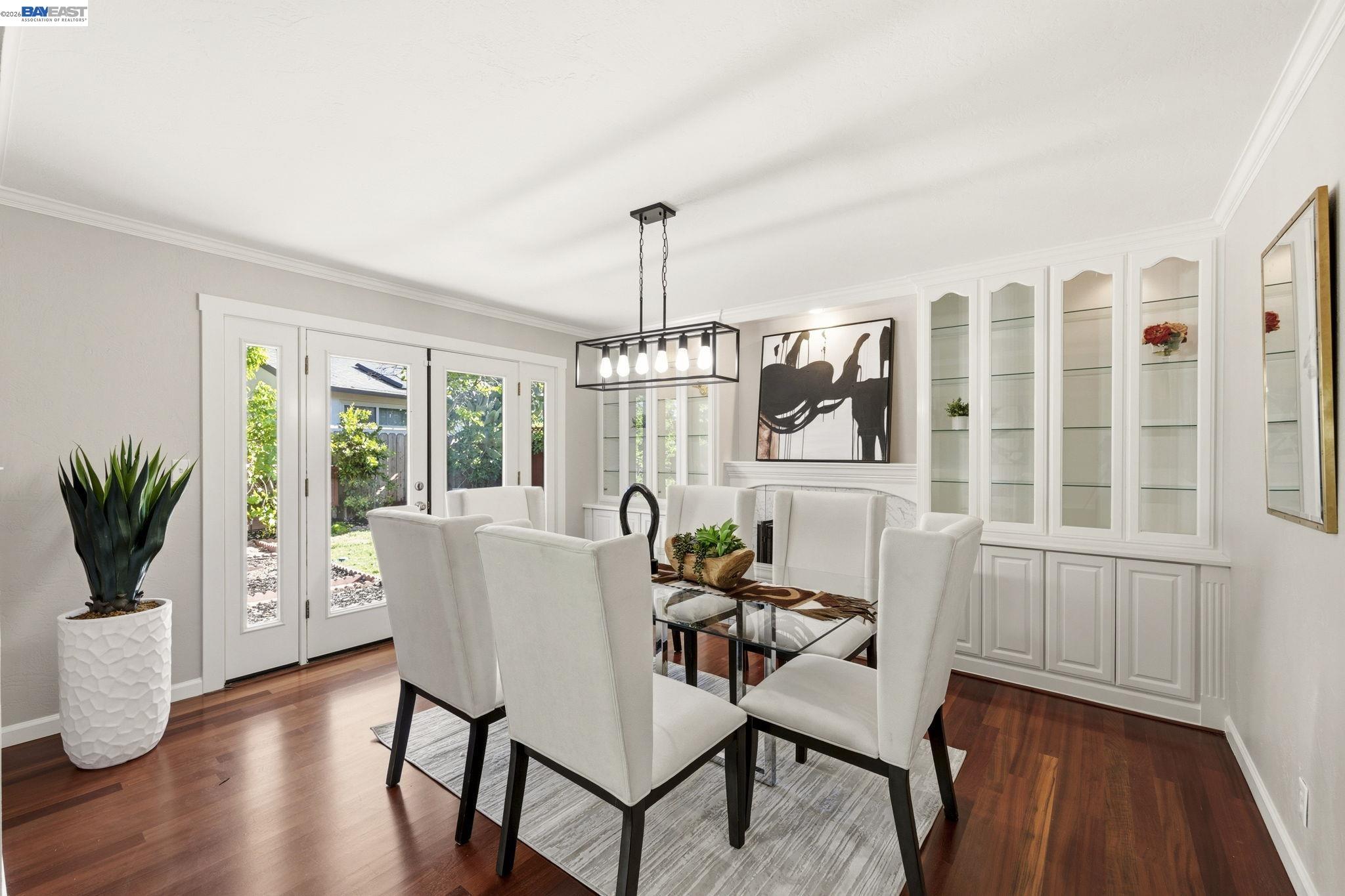 4352 Davis Way Livermore, CA 94550 - Photo 8 of 37 a view of a dining room with furniture window and wooden floor