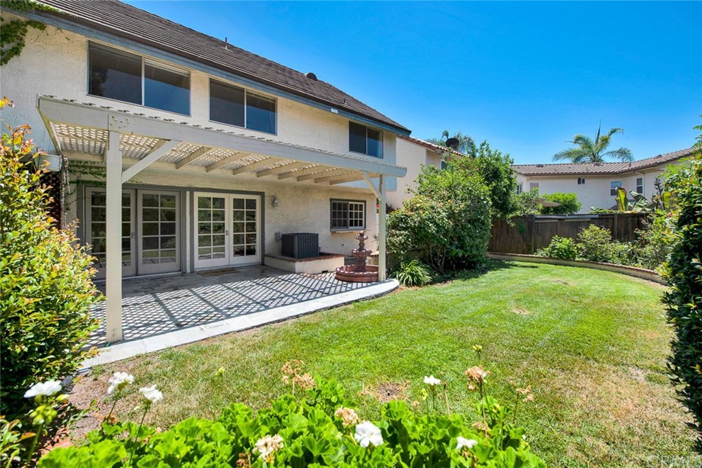 8 Bull Run Irvine, CA 92620 - Photo 42 of 52 Large and private back yard offers patio cover in a peaceful surrounding!