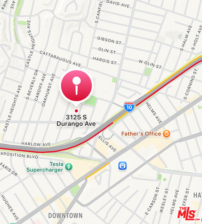 3125 South Durango Avenue Los Angeles, CA 90034 - Photo 4 of 4 a view of a wooden floor in a bathroom