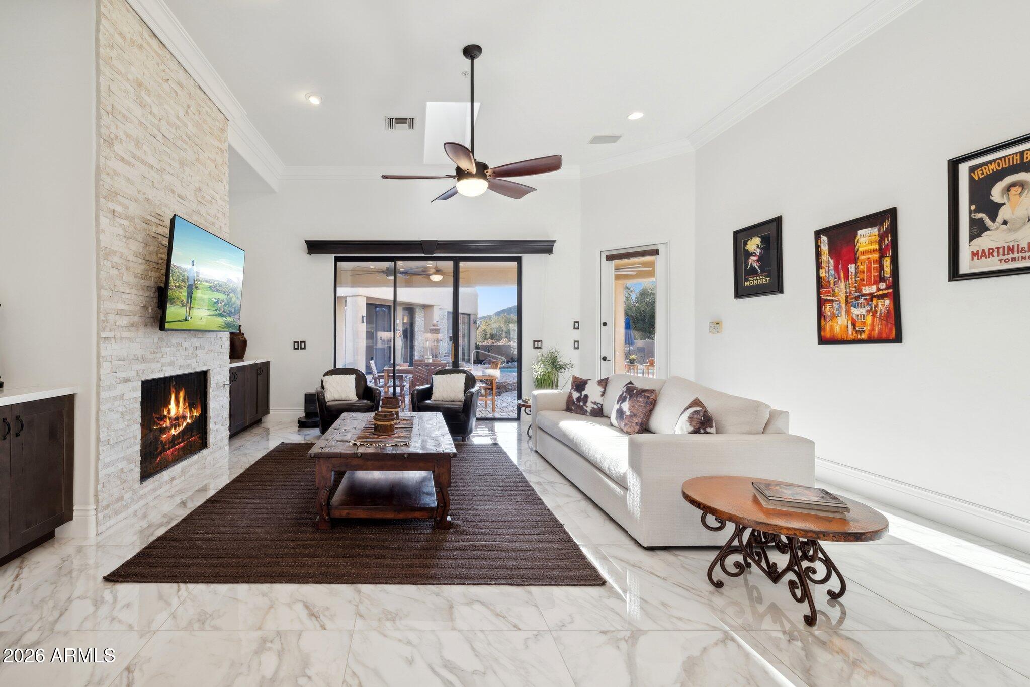 30600 North Pima Road, Unit 81 Scottsdale, AZ 85266 - Photo 15 of 66 Sliding doors to backyard