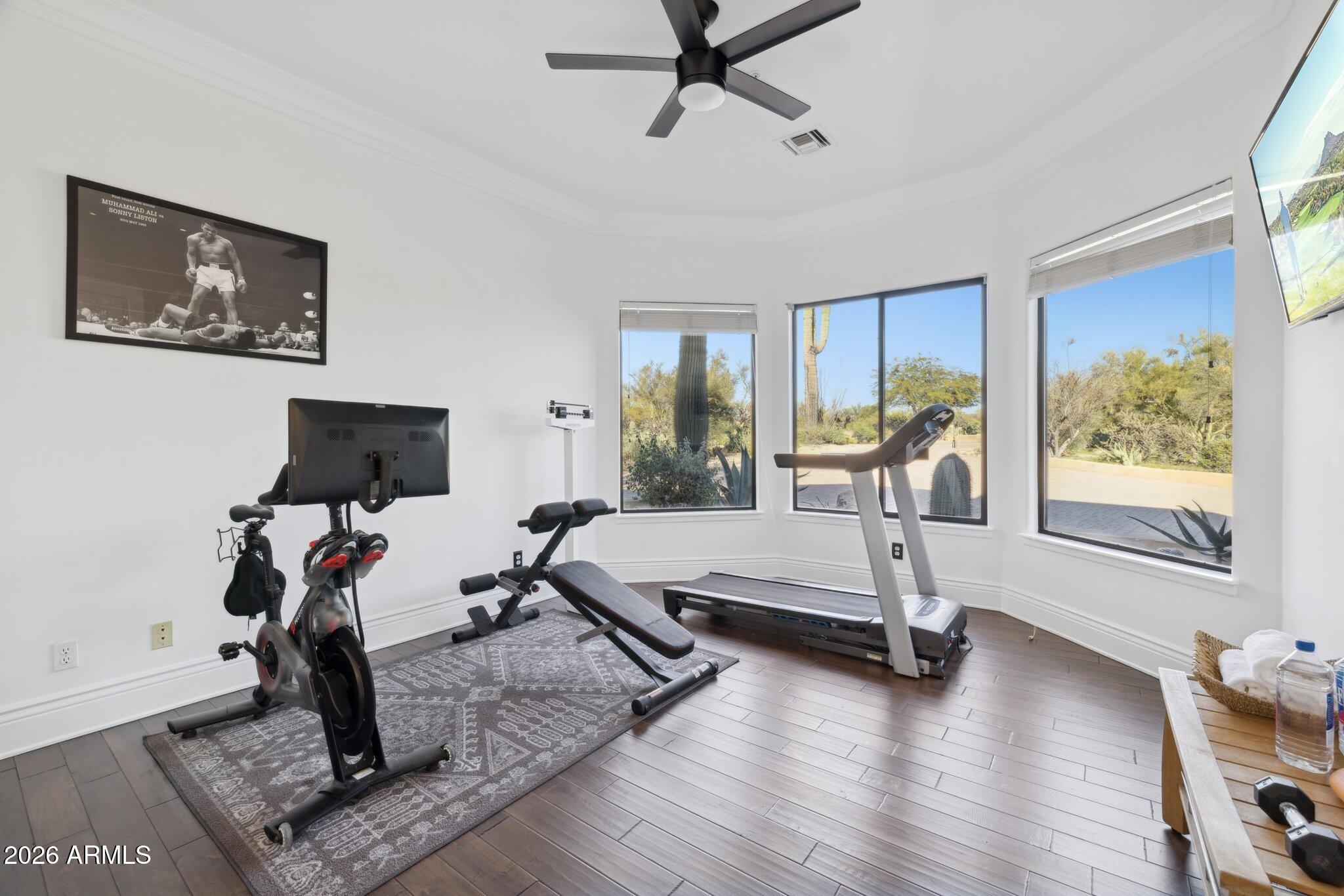 30600 North Pima Road, Unit 81 Scottsdale, AZ 85266 - Photo 32 of 66 2nd bedroom being used as exercise room