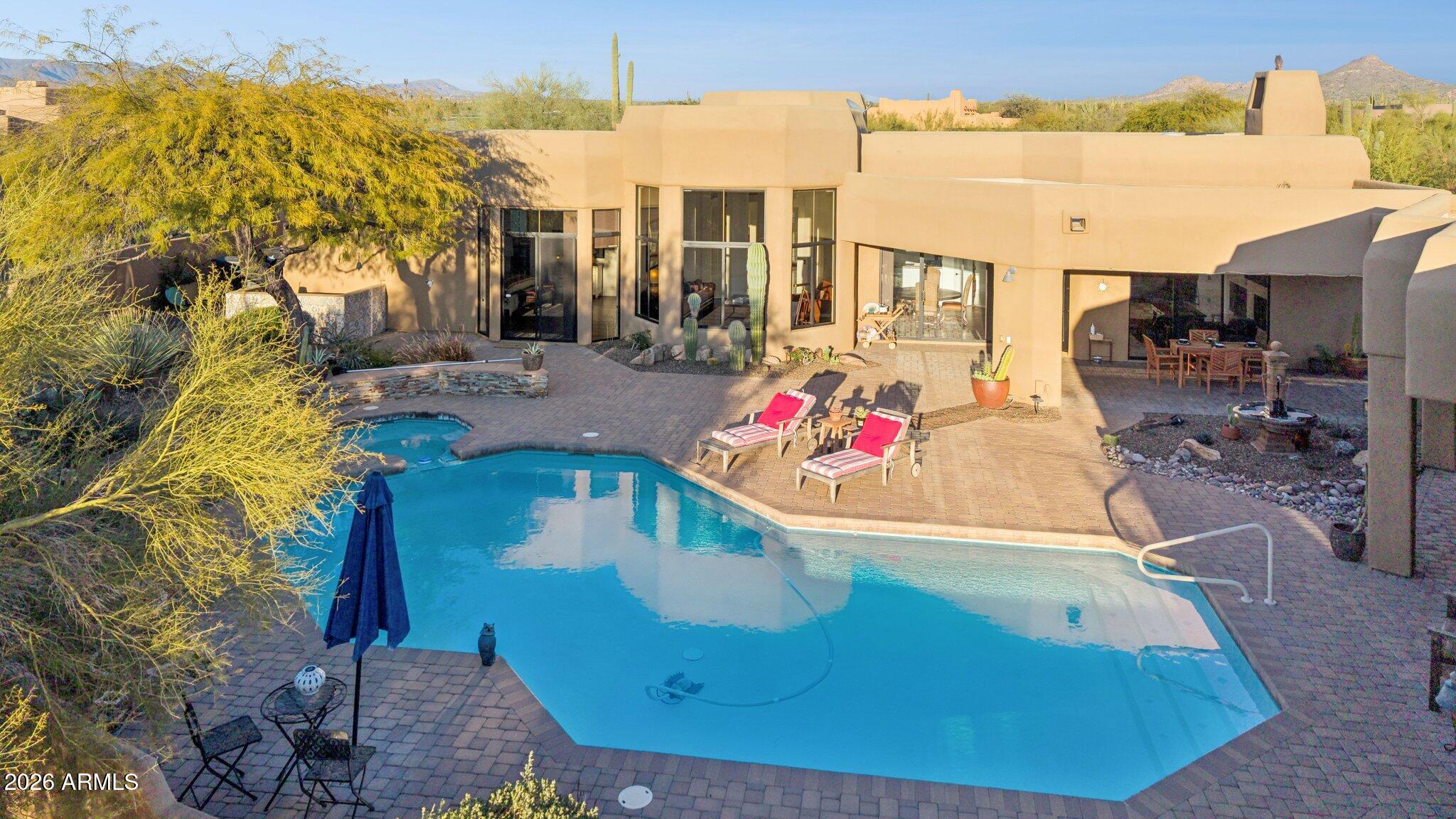 30600 North Pima Road, Unit 81 Scottsdale, AZ 85266 - Photo 57 of 66 Backyard oasis