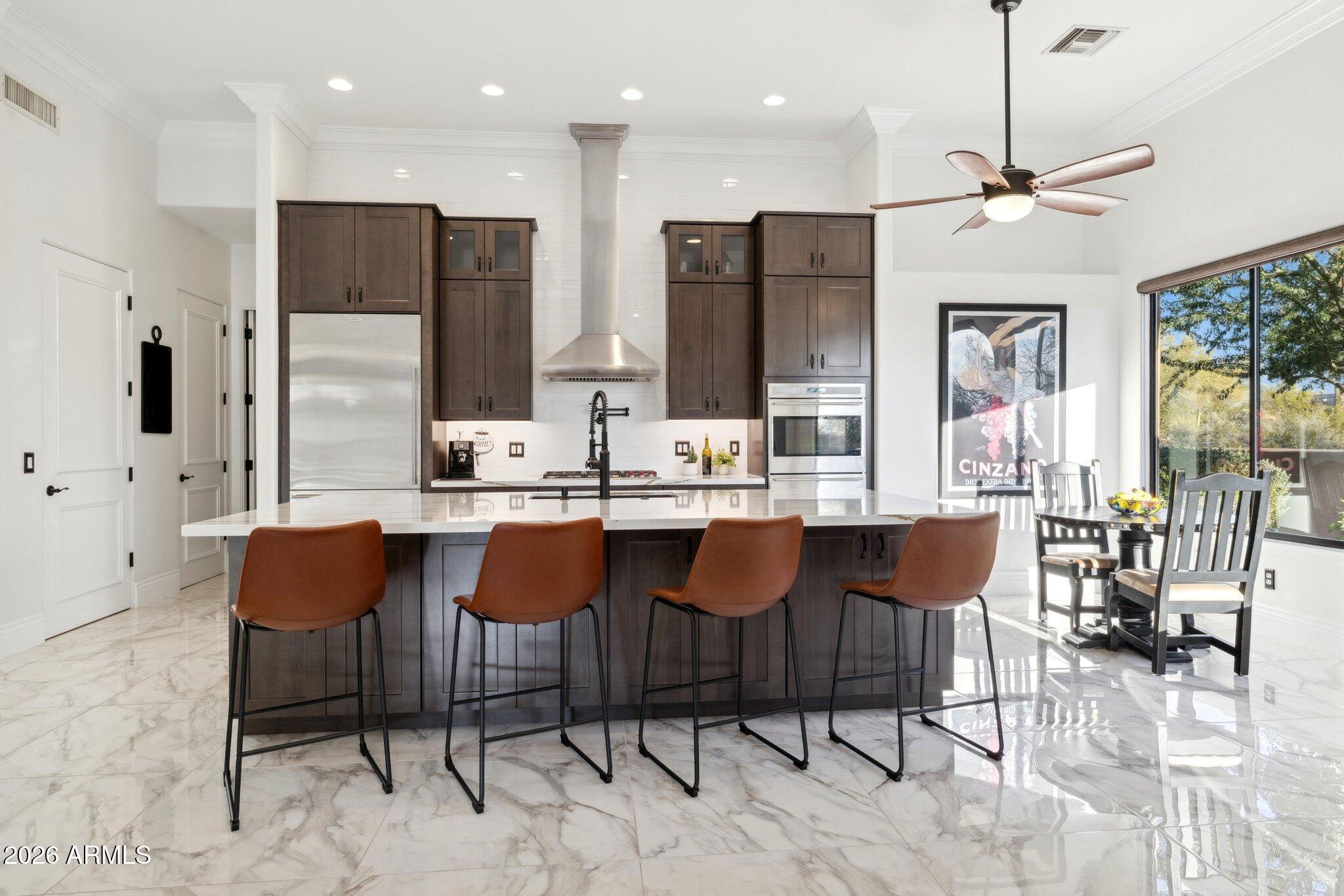 30600 North Pima Road, Unit 81 Scottsdale, AZ 85266 - Photo 7 of 66 Remodeled kitchen with 10 Ft island