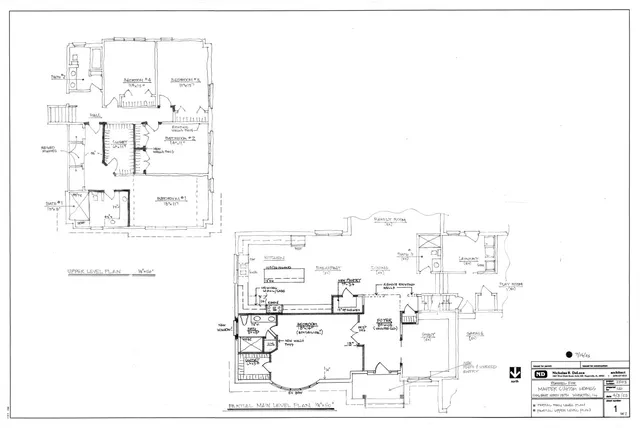 a black and white photo of a room