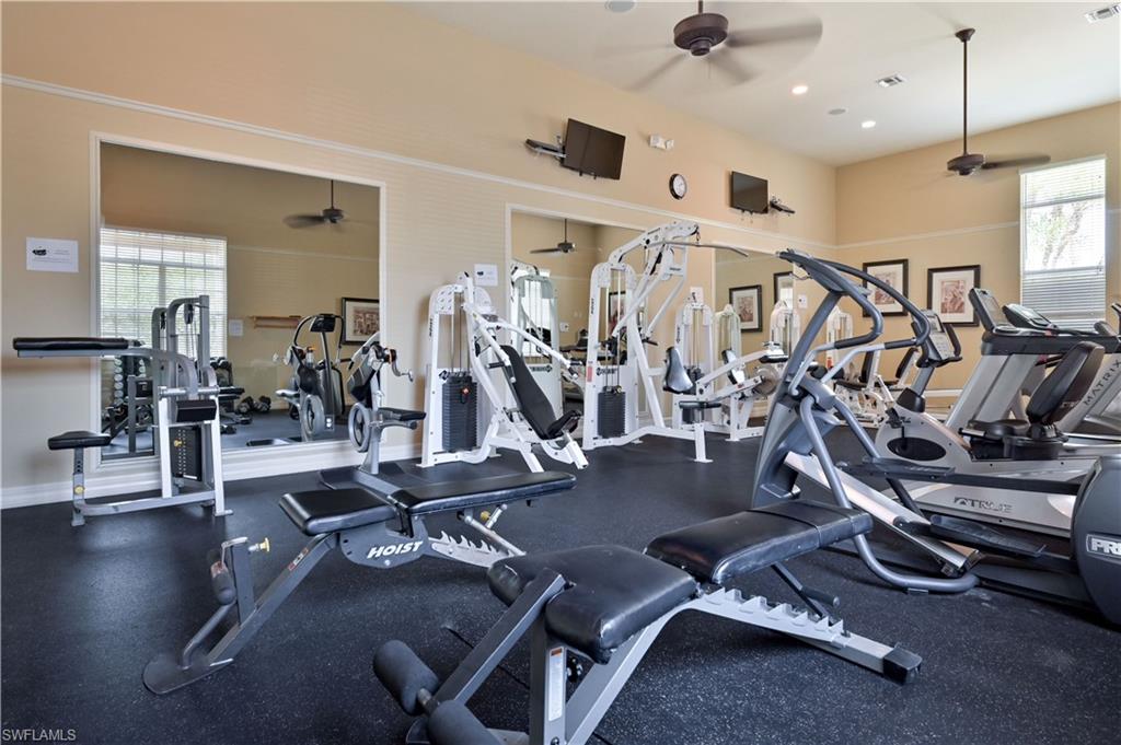 11686 Eros Road Lehigh Acres, FL 33971 - Photo 43 of 44 a view of a room with gym equipment