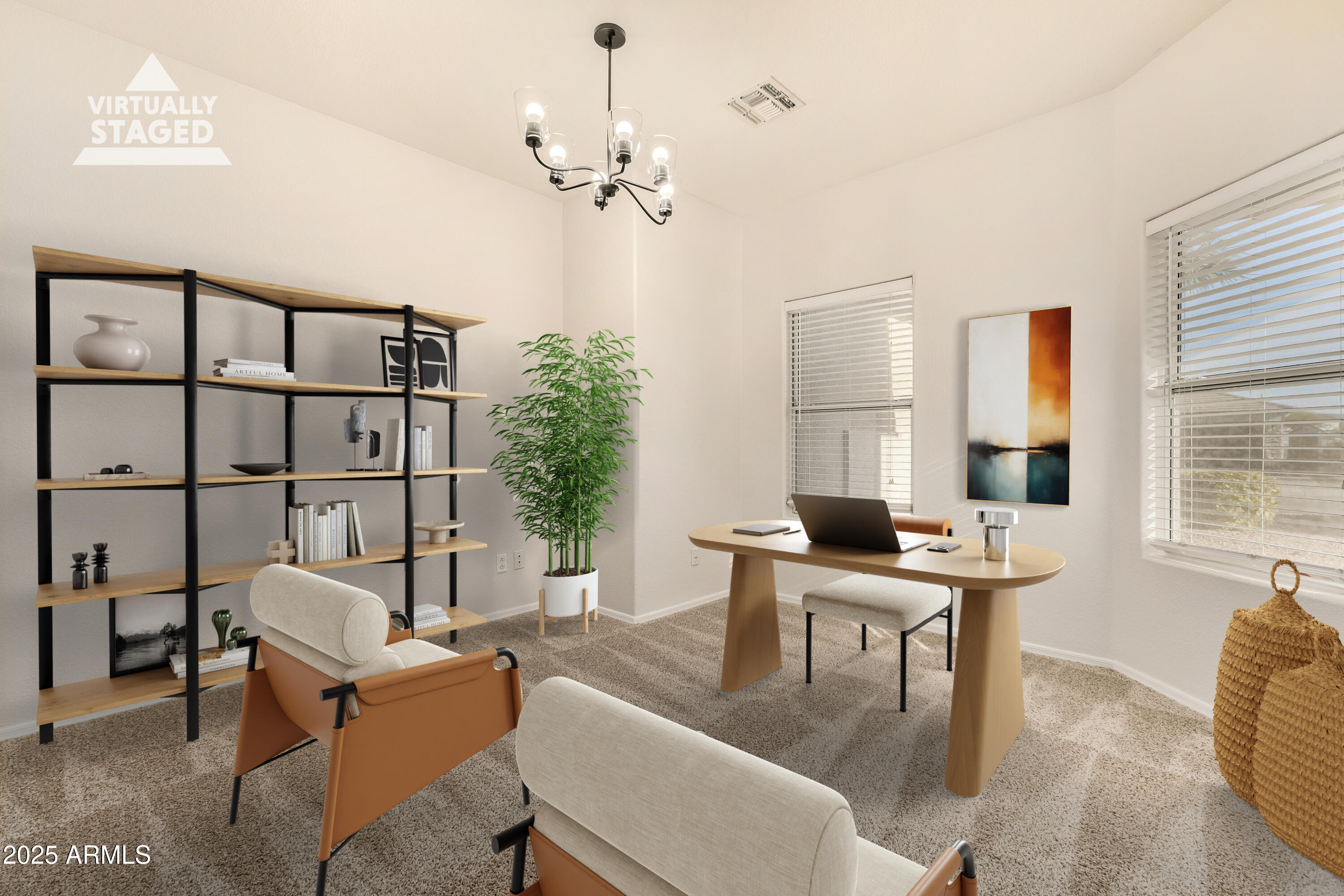 3622 South Joshua Tree Lane Gilbert, AZ 85297 - Photo 11 of 37 a workspace with furniture and window