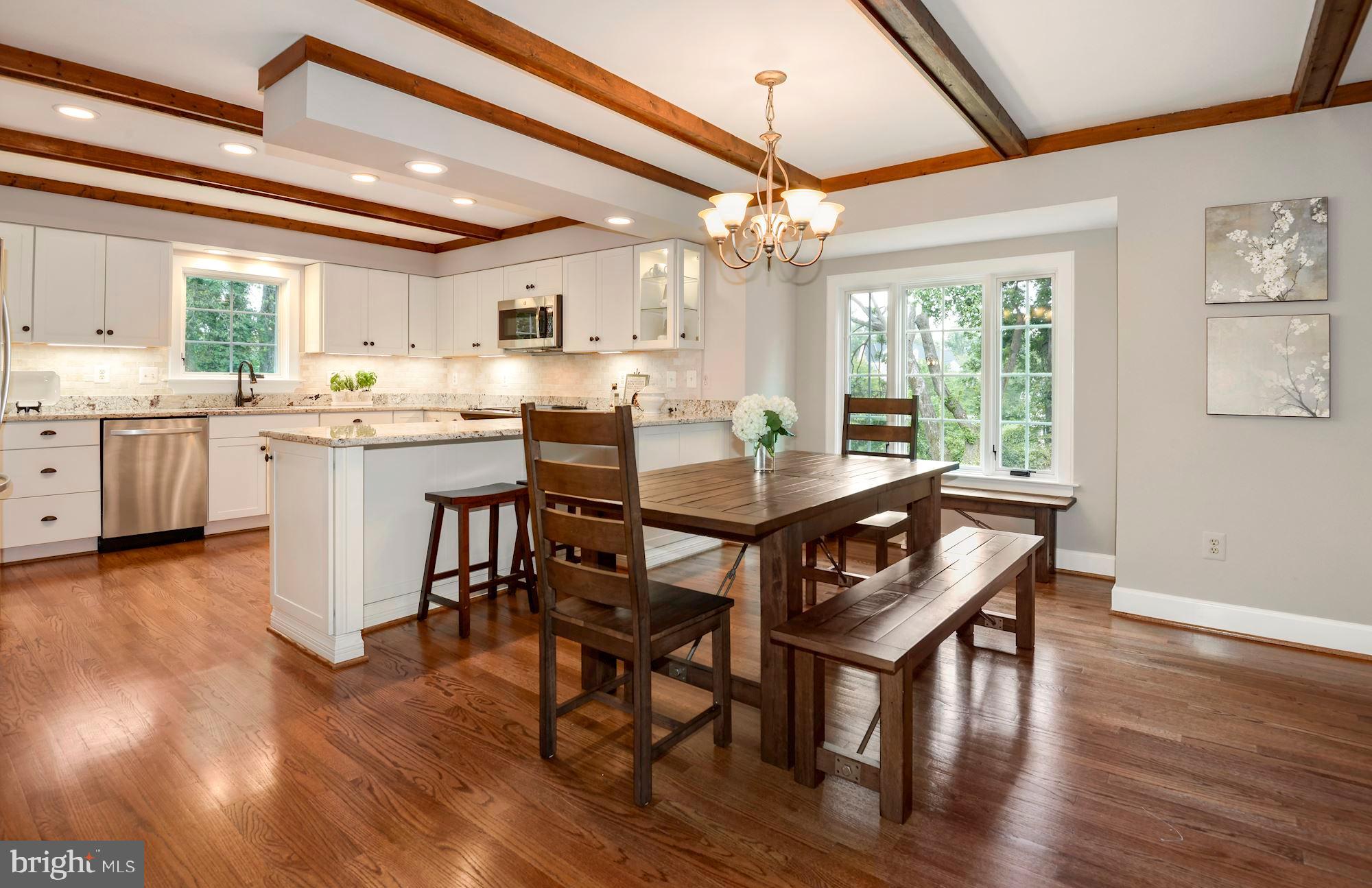 2813 Rifle Ridge Road Oakton, VA 22124 - Photo 13 of 41 LARGE RENOVATED KITCHEN W/BREAKFAST BAR