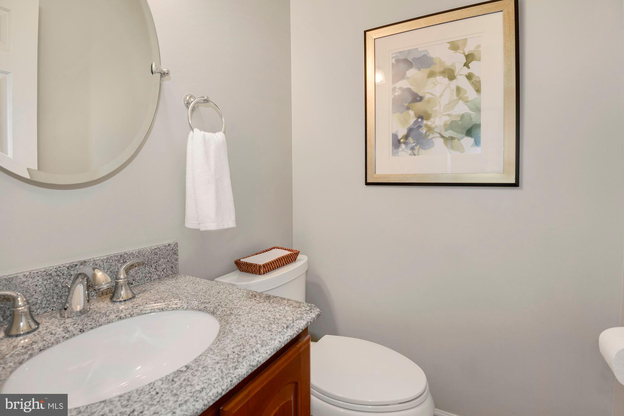 2813 Rifle Ridge Road Oakton, VA 22124 - Photo 20 of 41 UPDATED HALF BATH WITH CHERRY CABINET