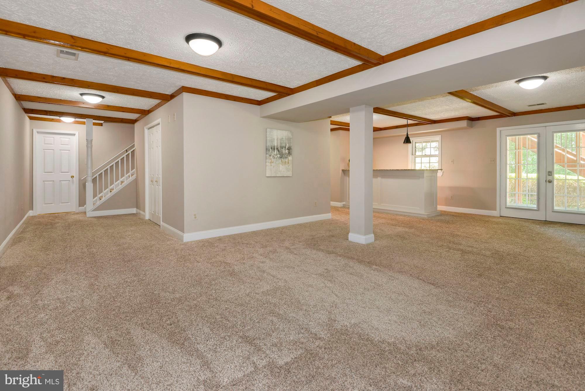 2813 Rifle Ridge Road Oakton, VA 22124 - Photo 34 of 41 HUGE RECREATION ROOM WITH WALK OUT TO LG BACK YARD