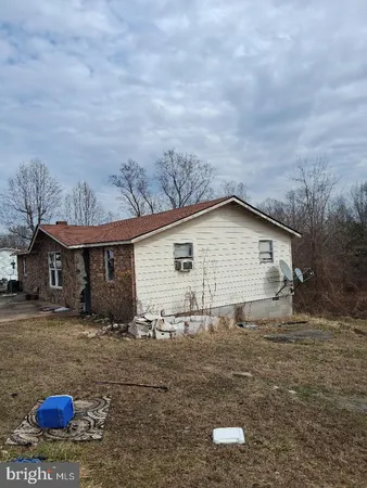 a backyard of a house