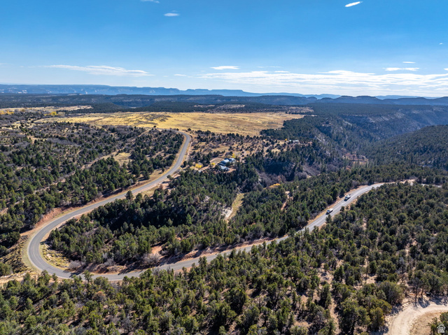 6 South N Frk Road Orderville, UT 84758 - Photo 62 of 68 Bird's eye view of a mountainous background and a heavily wooded area