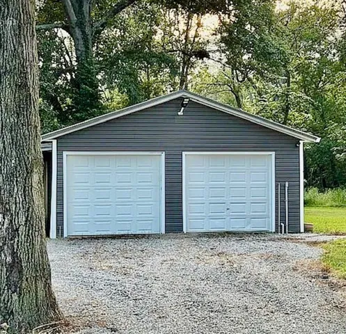 a front view of house