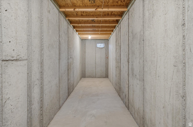 730 West 500 North Smithfield, UT 84335 - Photo 30 of 46 Unfinished basement featuring concrete walls and flooring