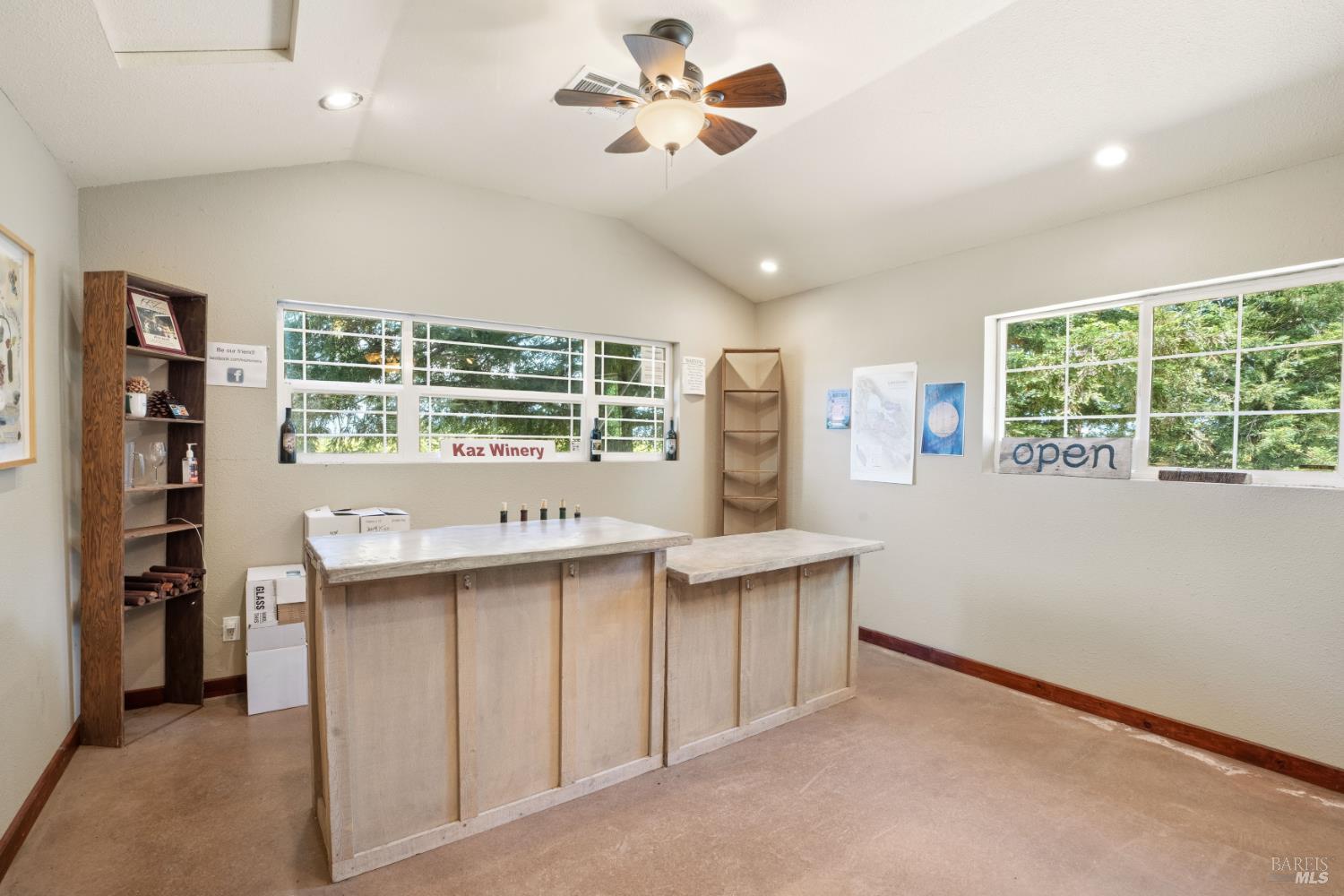 1435 Big Valley Road Lakeport, CA 95453 - Photo 10 of 21 workspace with a window and a chandelier