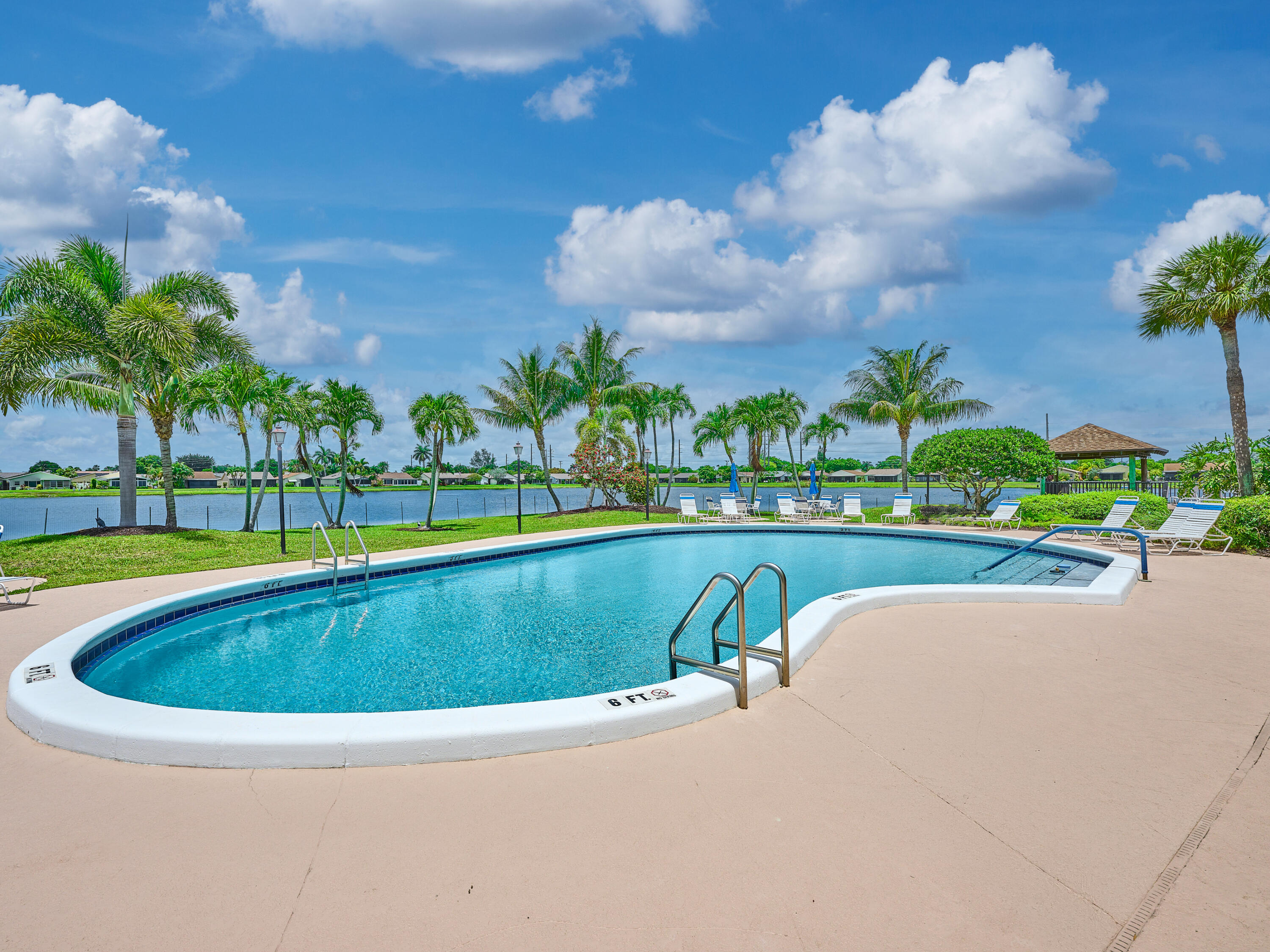 5197 Minto Road Boynton Beach, FL 33472 - Photo 29 of 32 a view of swimming pool and outdoor seating