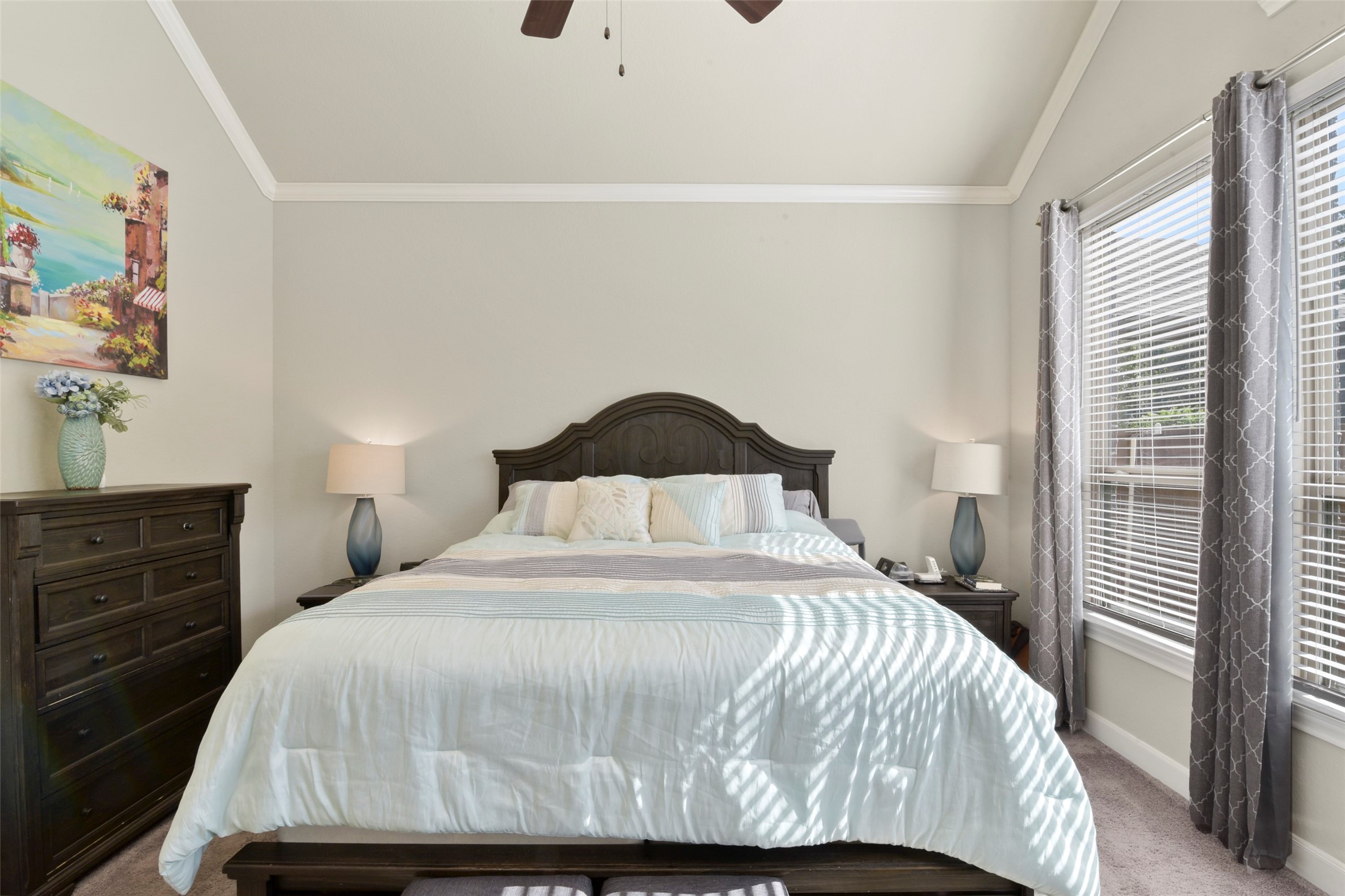 4582 Silver Moon Drive Spring, TX 77386 - Photo 24 of 48 a bedroom with a bed and a dresser