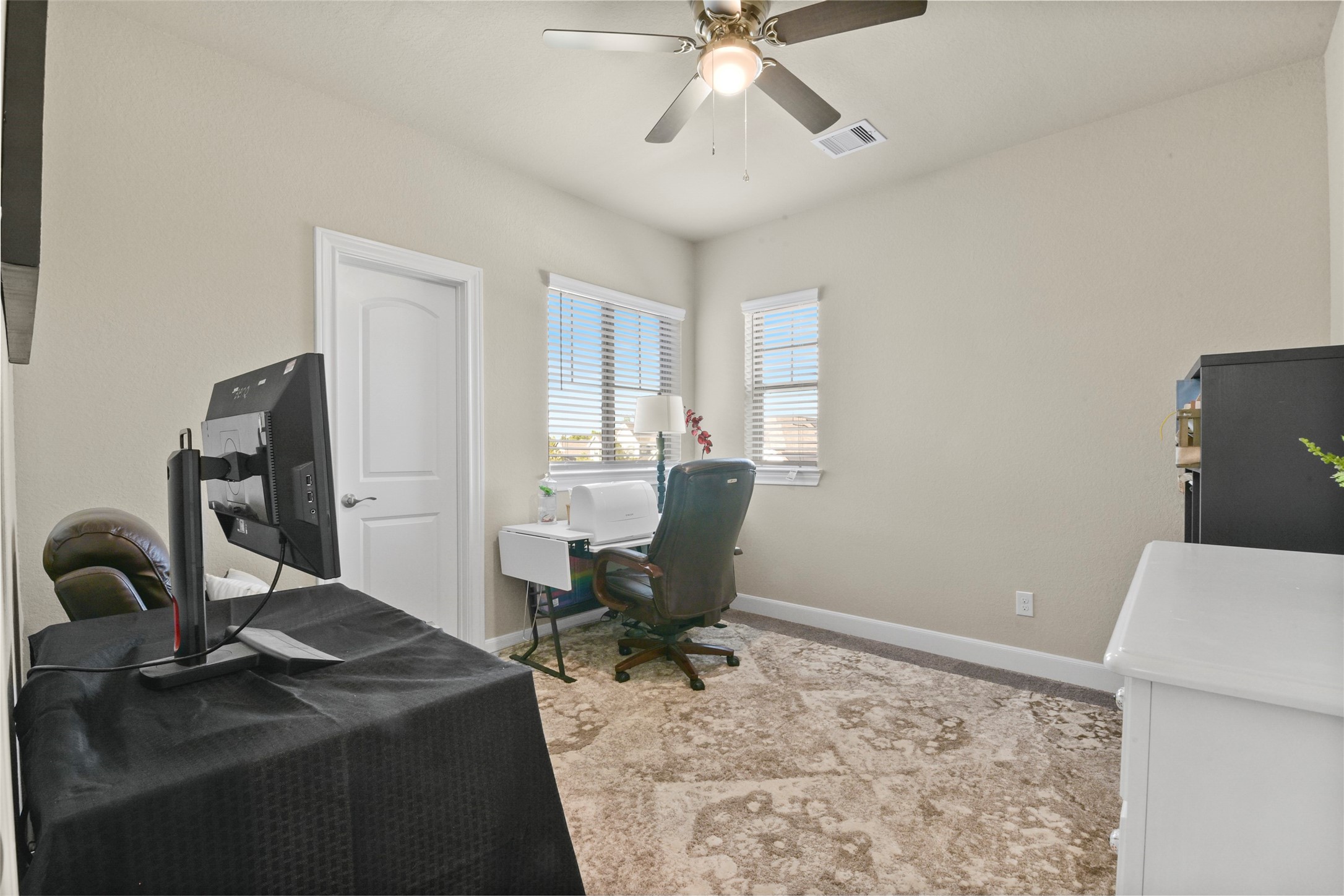 4582 Silver Moon Drive Spring, TX 77386 - Photo 40 of 48 a workspace with furniture and window