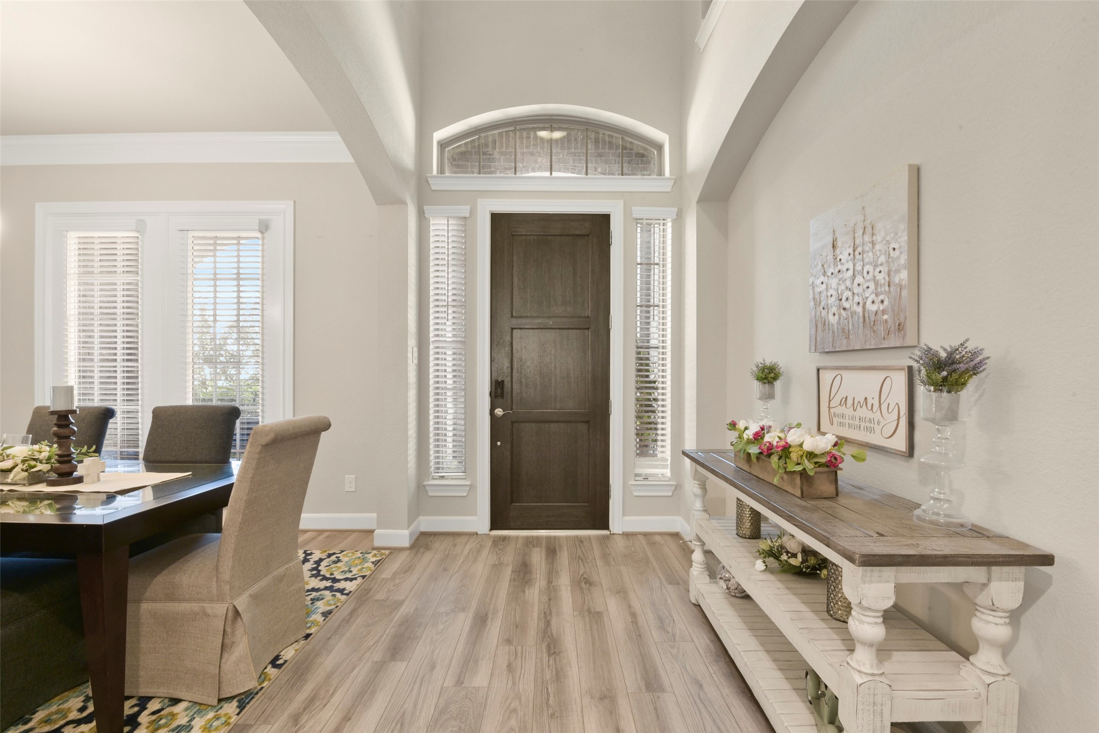 4582 Silver Moon Drive Spring, TX 77386 - Photo 7 of 48 a view of a dining room with furniture and window