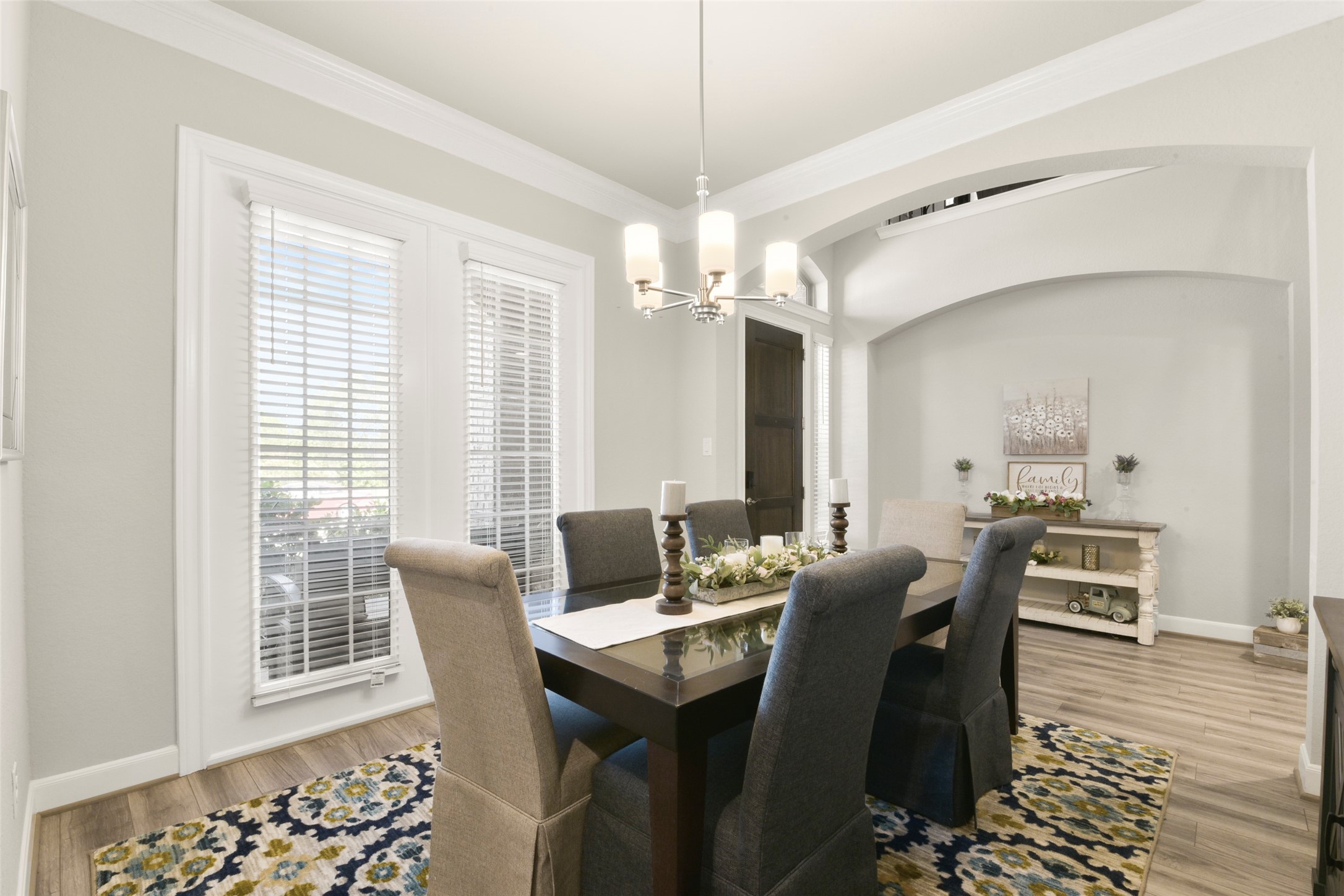 4582 Silver Moon Drive Spring, TX 77386 - Photo 9 of 48 a view of a dining room with furniture