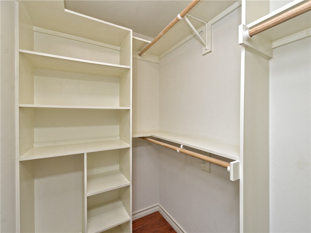 407 East 45th Street, Unit 210 Austin, TX 78751 - Photo 11 of 16 a view of an empty walk in closet
