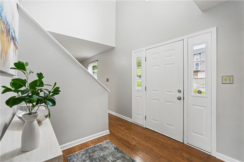 3015 Meyeridge Road Pittsburgh, PA 15209 - Photo 5 of 34 a view of entryway with wooden floor