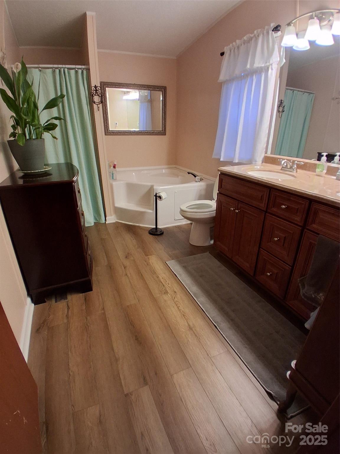 315 South Grandview Road Clover, SC 29710 - Photo 9 of 11 a bathroom with a sink a toilet and mirror