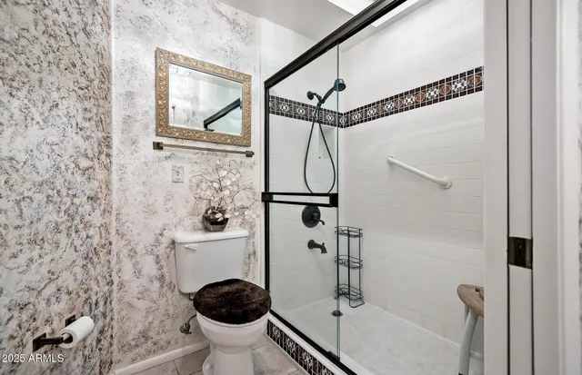 an aerial view of city