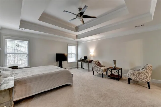 a view of a house with a patio