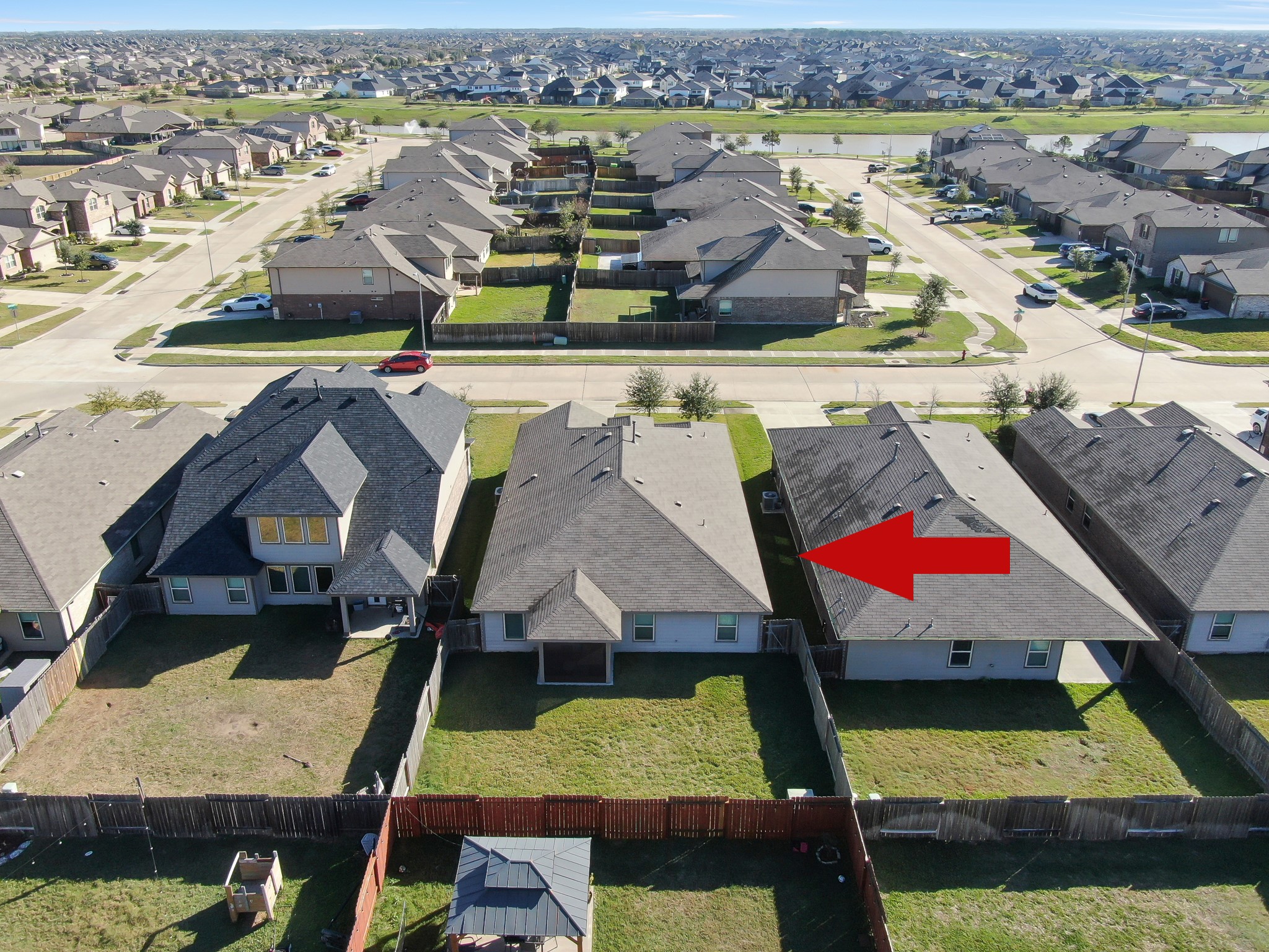 3310 Scout Island Katy, TX 77494 - Photo 39 of 42 an aerial view of residential houses with outdoor space