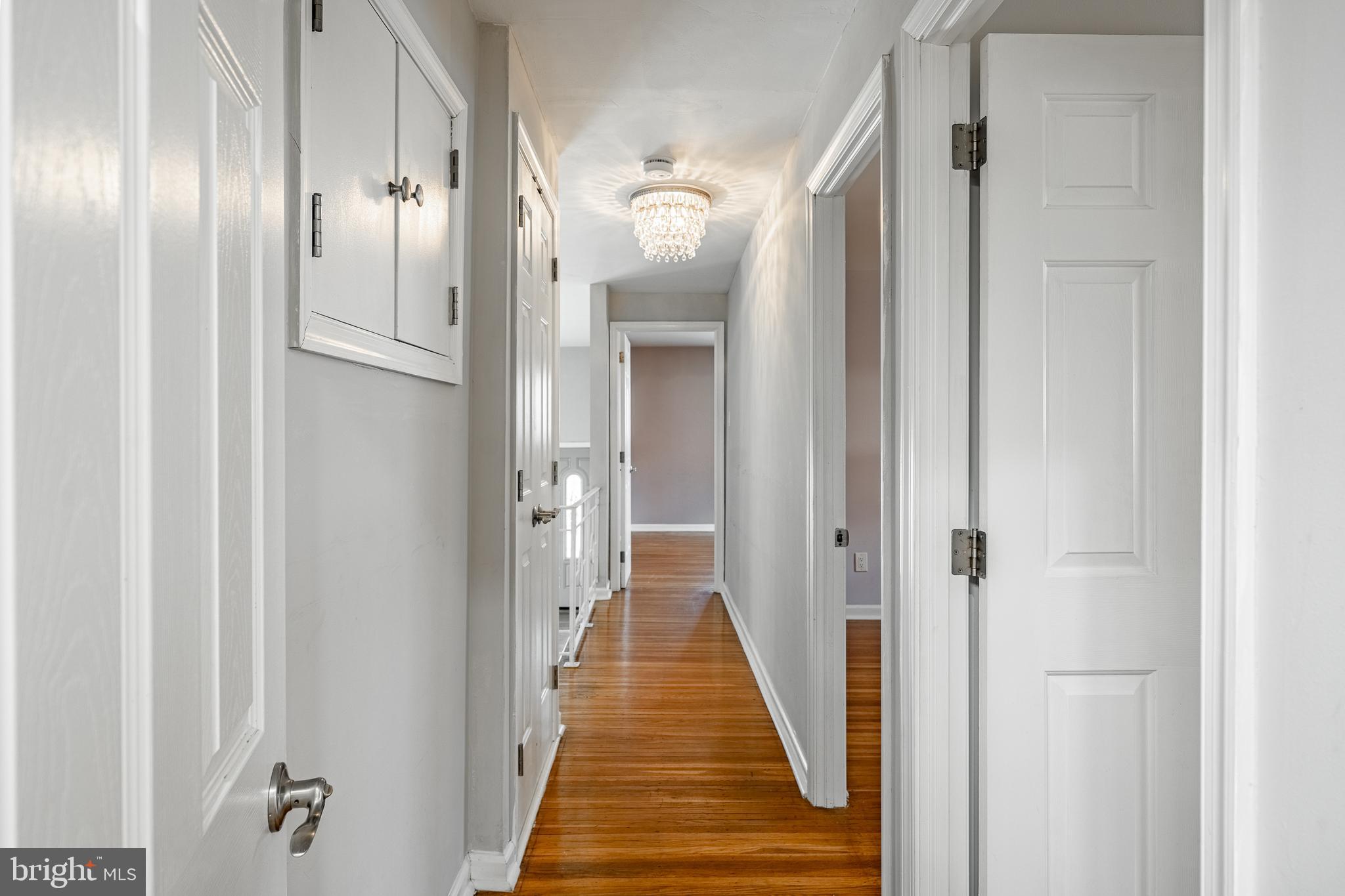 147 Wyndmoor Road Havertown, PA 19083 - Photo 13 of 36 Second floor hallway with linen closet