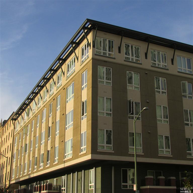 a front view of a building