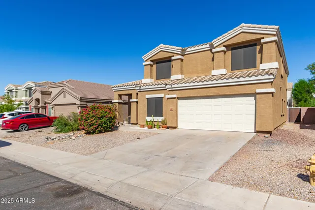 front view of a house with a outdoor space