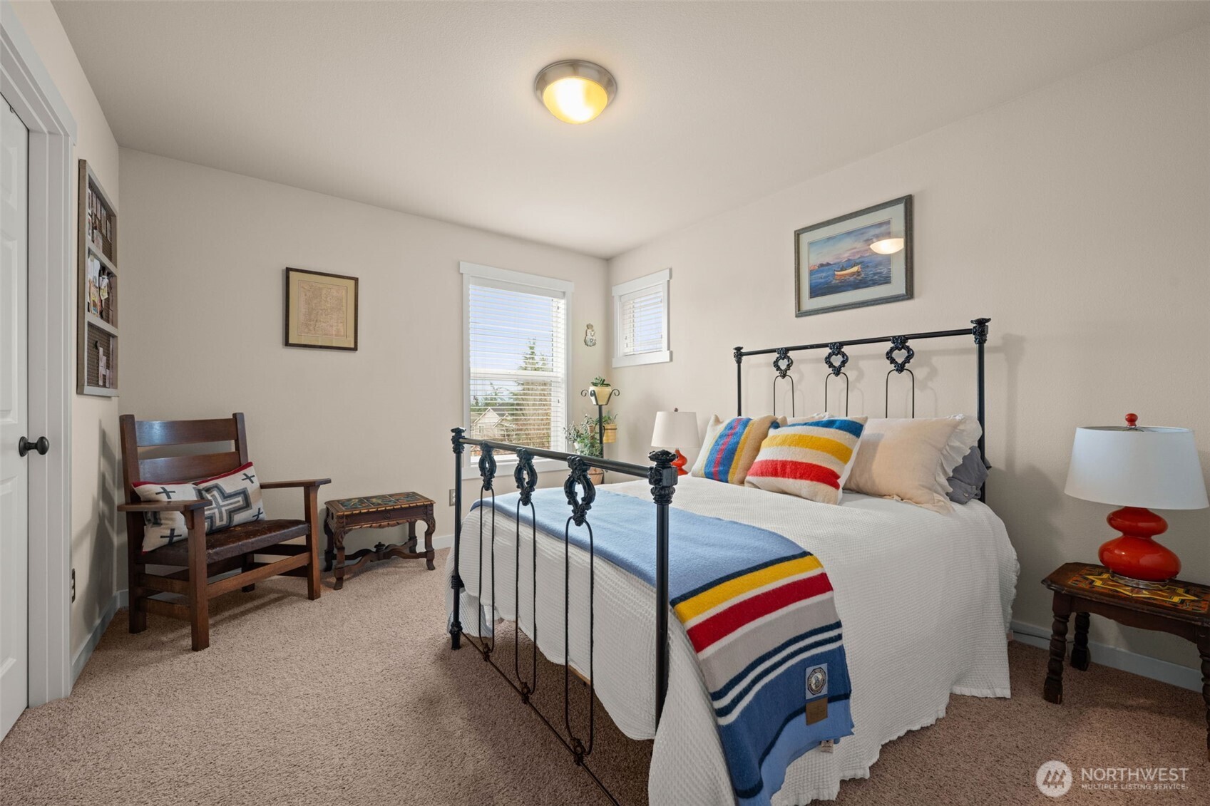 3114 Walker Road DuPont, WA 98327 - Photo 28 of 38 a bedroom with furniture and a bed