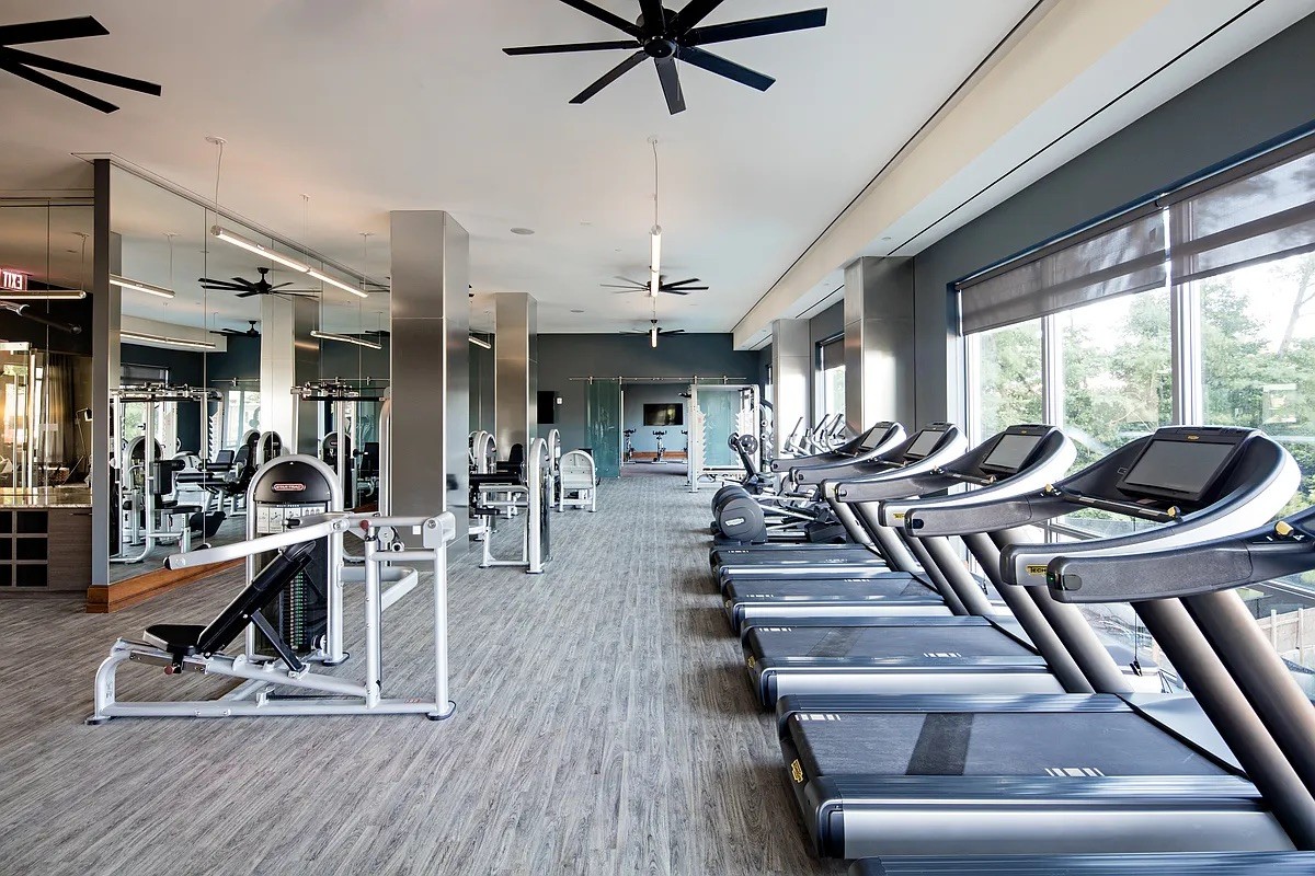 1524 Sheepshead Bay Road, Unit 3C Brooklyn, NY 11235 - Photo 18 of 25 a view of a room with gym equipment