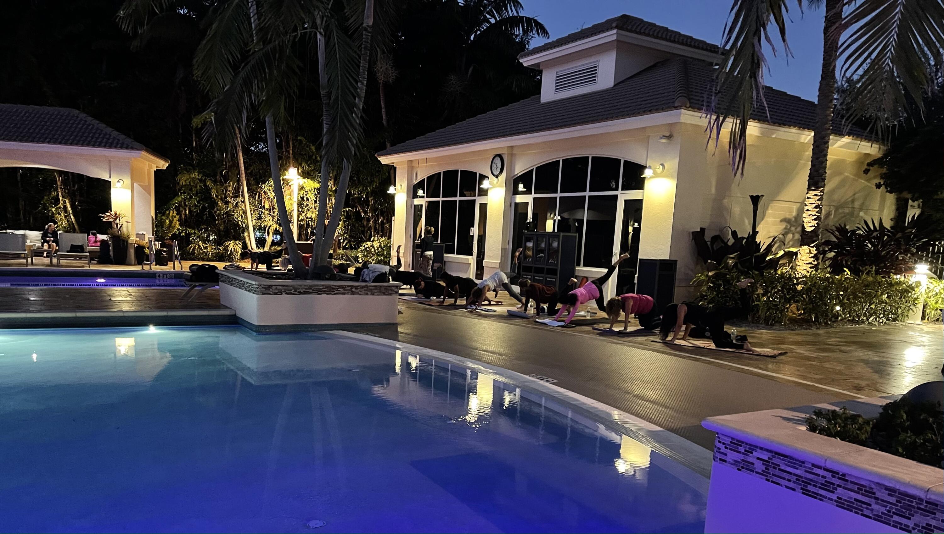 4531 Bocaire Boulevard Boca Raton, FL 33487 - Photo 56 of 61 Yoga by the pool