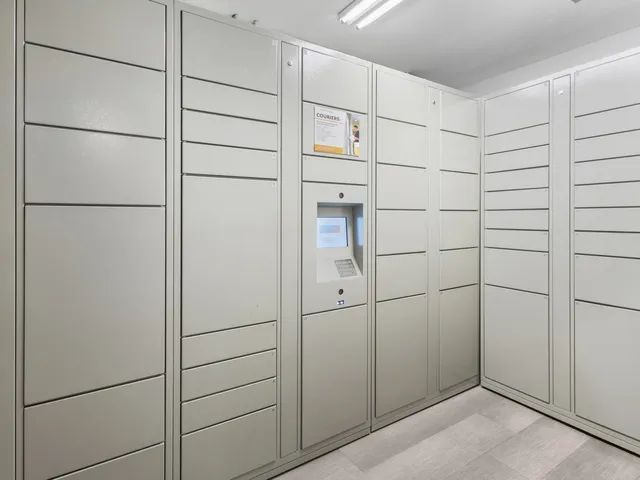 a view of a city with tall buildings