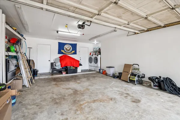 a view of sitting area in front of house