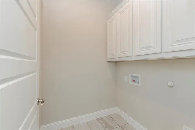 a view of empty room