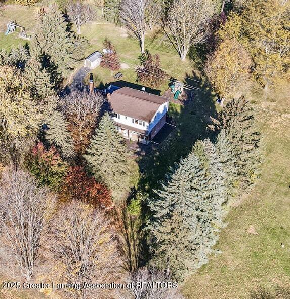 168 Keddle Road Howell, MI 48843 - Photo 21 of 21 Aerial View