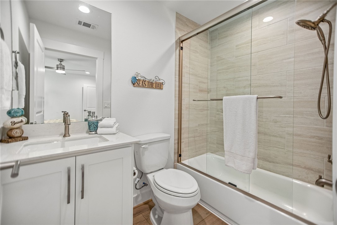 96 Circle Hook Port O'Connor, TX 77982 - Photo 29 of 36 a bathroom with a sink toilet and shower