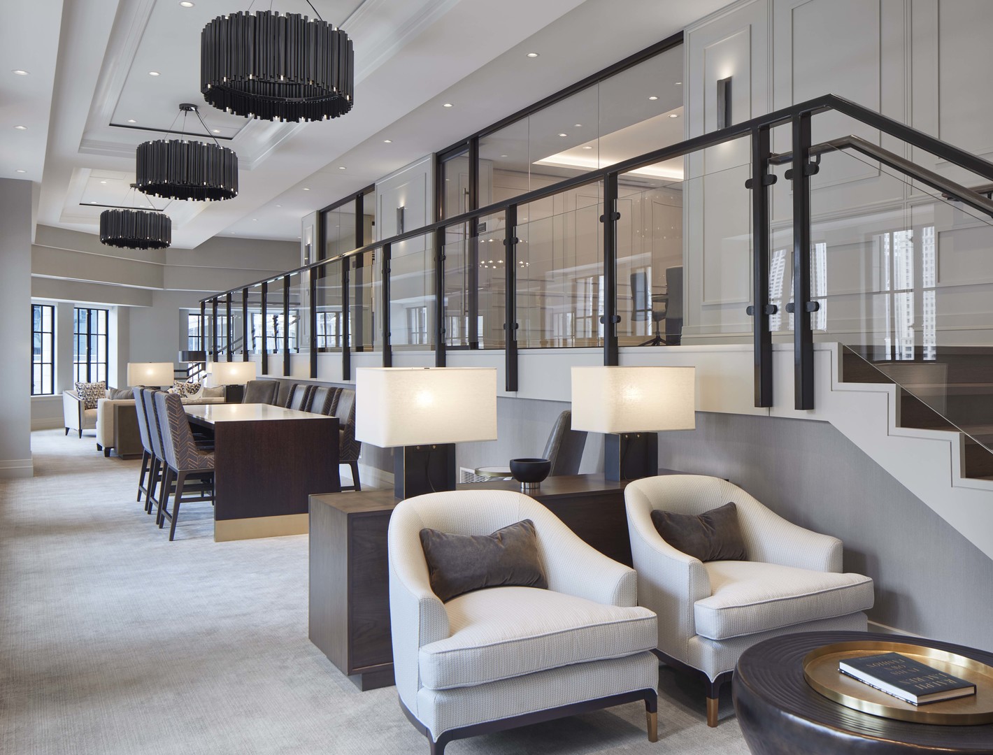 435 North Michigan Avenue, Unit 1005 Chicago, IL 60611 - Photo 9 of 20 a living room with furniture and a large window