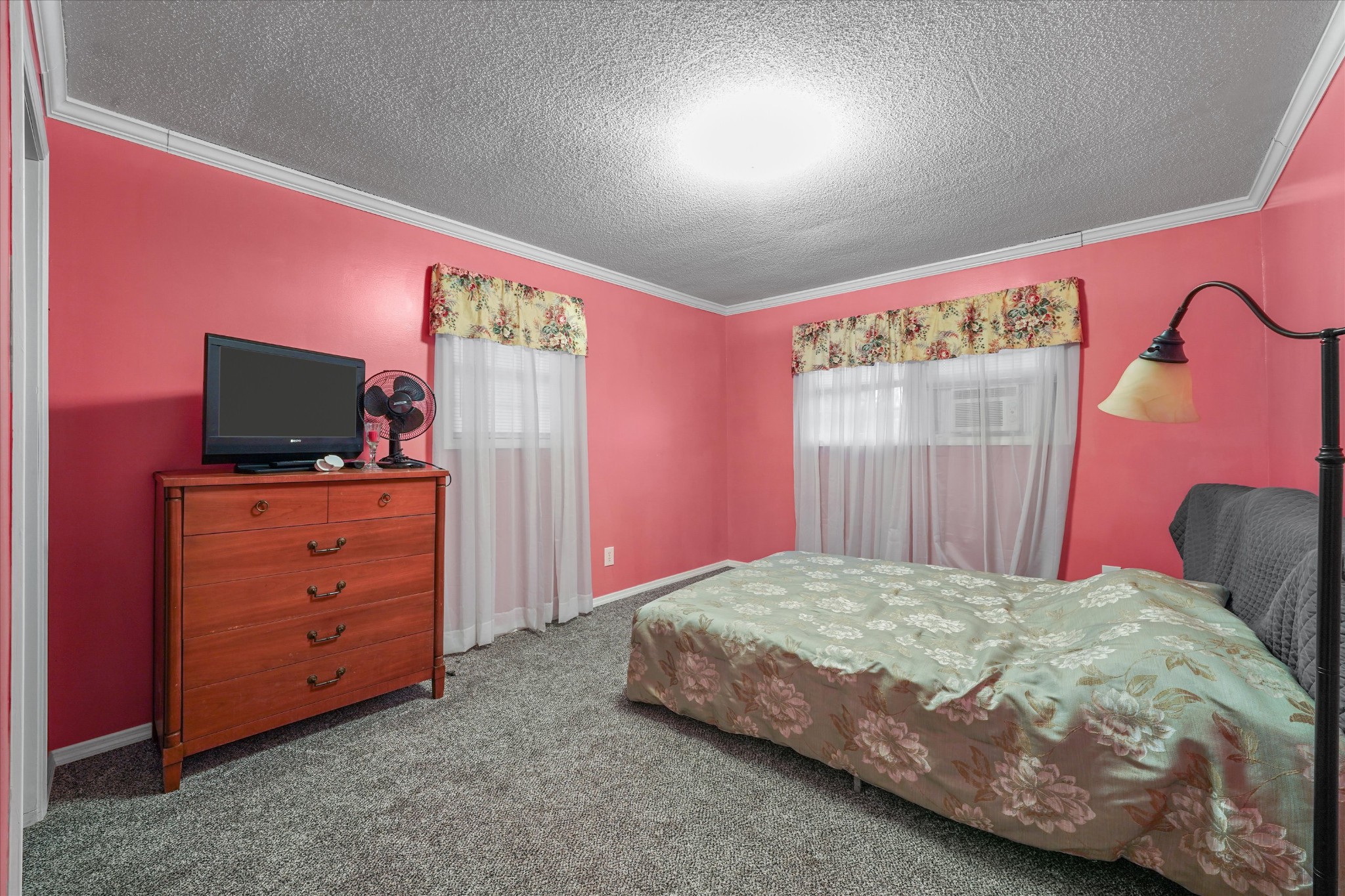 131 Scott Road Harriman, TN 37748 - Photo 28 of 51 a bedroom with a bed and a flat screen tv