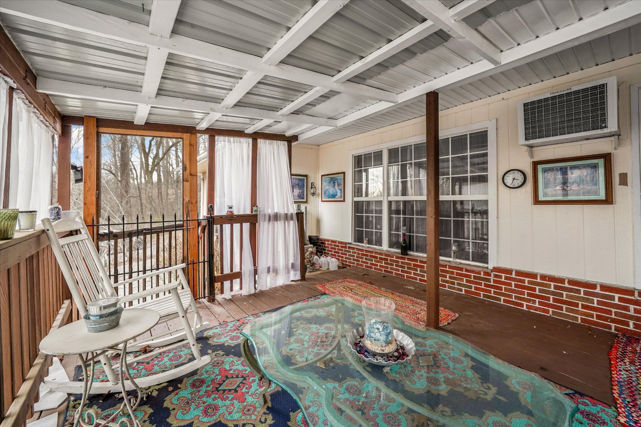 131 Scott Road Harriman, TN 37748 - Photo 40 of 51 a living room with furniture floor to ceiling window and wooden floor
