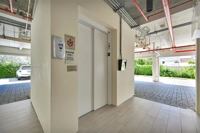 a view of a garden with plants