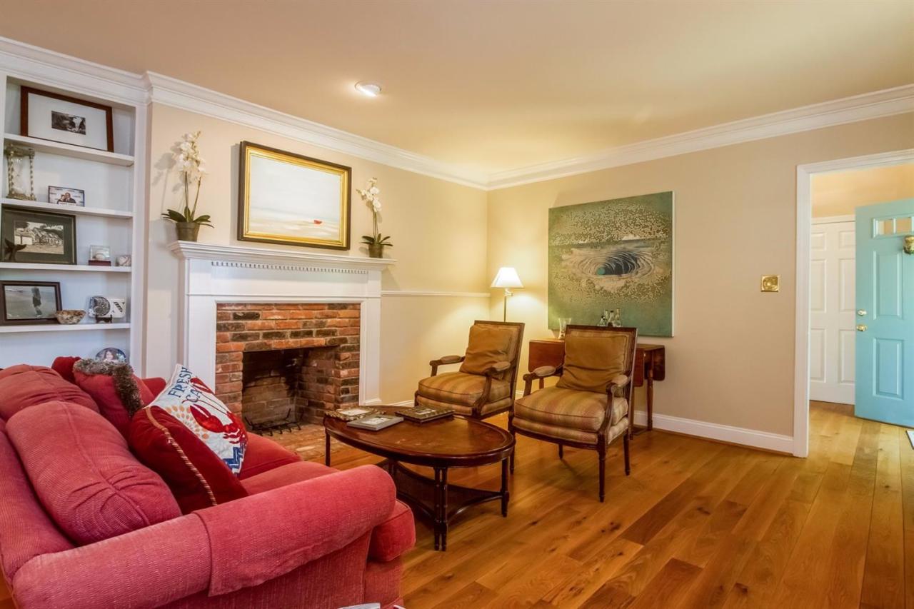 41 Harbor Hill Road Chatham, MA 02633 - Photo 7 of 35 a living room with furniture and a fireplace