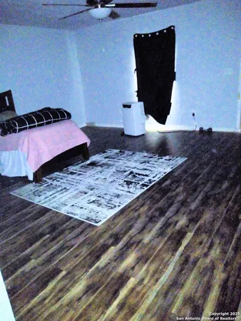 a view of a wooden floor