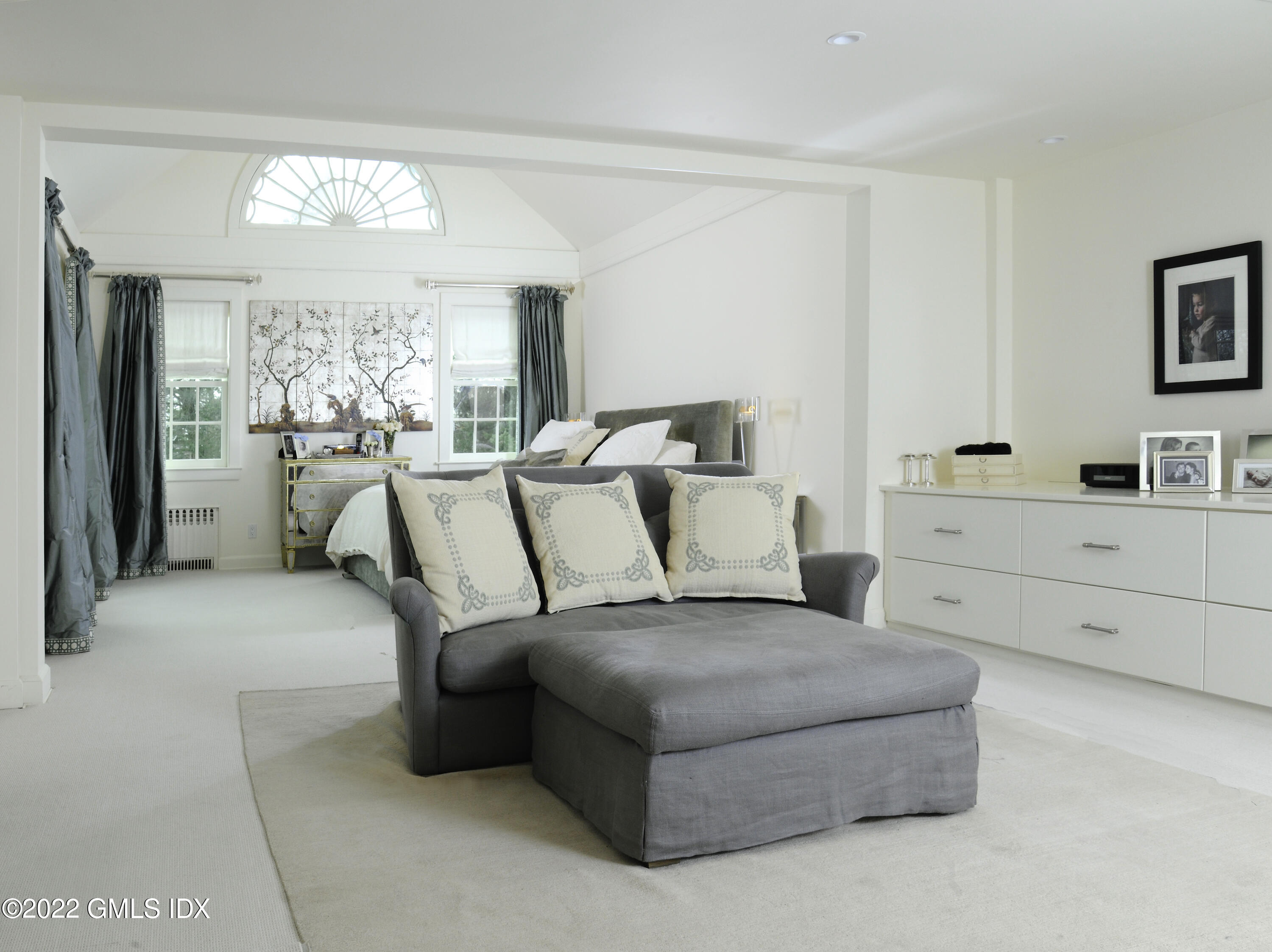 331 Round Hill Road Greenwich, CT 06831 - Photo 10 of 28 a living room with furniture and a large window