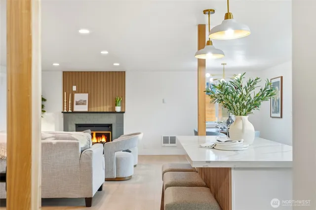 a kitchen with a sink and a stove