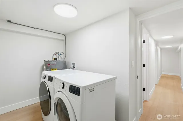 a view of a wooden roof deck