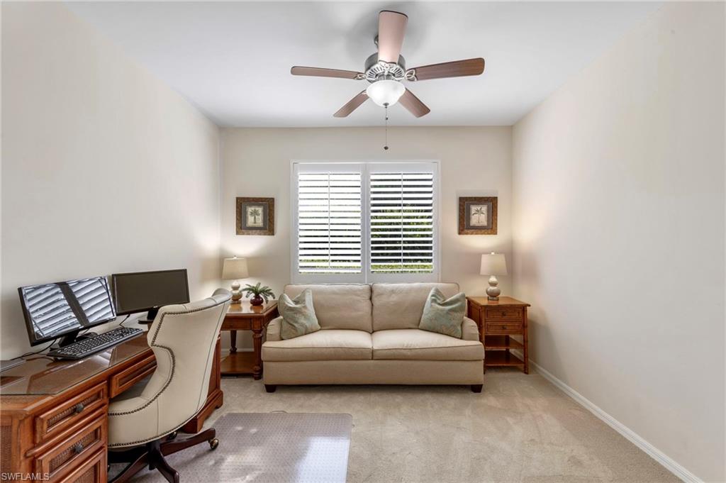 2370 Hidden Lake Court, Unit 8301 Naples, FL 34112 - Photo 13 of 21 3rd Bedroom used as an office